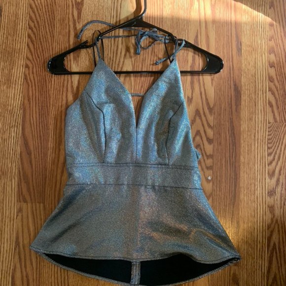 Silver Sparkle Top - Picture 1 of 2